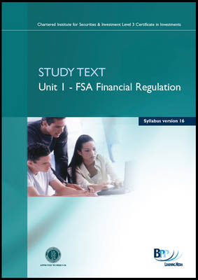 Book cover for CISI Certificate - FSA Financial Regulations Syllabus Version 16)
