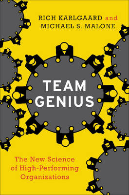 Book cover for Team Genius