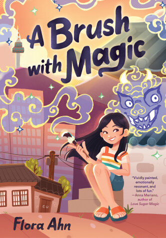 Book cover for A Brush with Magic