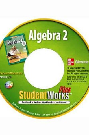 Cover of Algebra 2, Studentworks Plus DVD