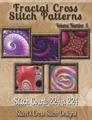 Book cover for Fractal Cross Stitch Patterns Volume Number 8