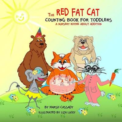 Book cover for The Red Fat Cat Counting Book for Toddlers