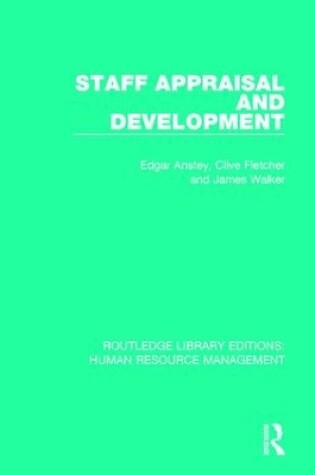 Cover of Staff Appraisal and Development