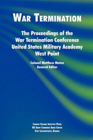 Cover of War Termination