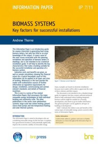 Cover of Biomass Systems