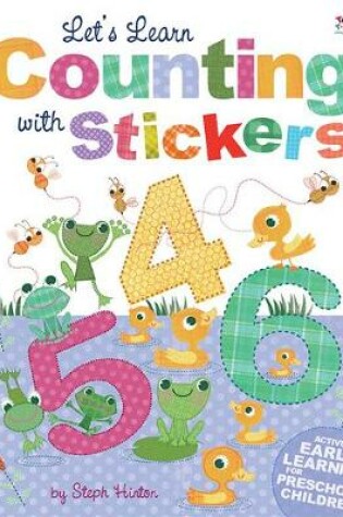 Cover of Let's Learn Counting with Stickers