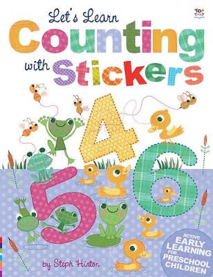 Cover of Let's Learn Counting with Stickers