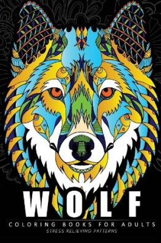 Cover of Wolf Coloring books for adults