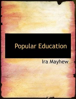 Book cover for Popular Education