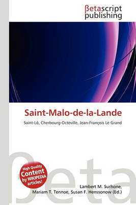 Cover of Saint-Malo-de-La-Lande