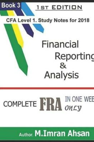 Cover of Financial Reporting and Analysis for Cfa Level 1