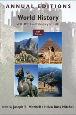 Cover of Annual Editions: World History, Volume 1: Prehistory to 1500