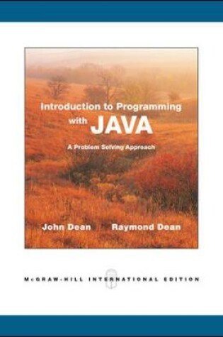 Cover of Introduction to Programming with Java