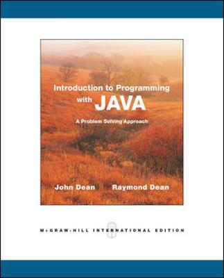 Book cover for Introduction to Programming with Java