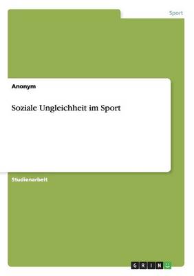 Book cover for Soziale Ungleichheit Im Sport