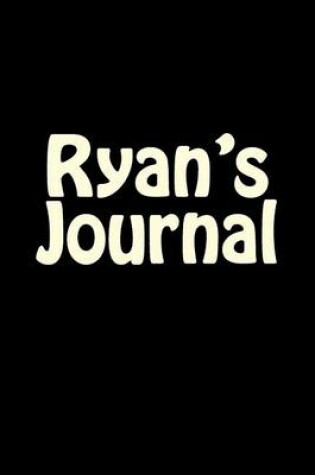 Cover of Ryan's Journal