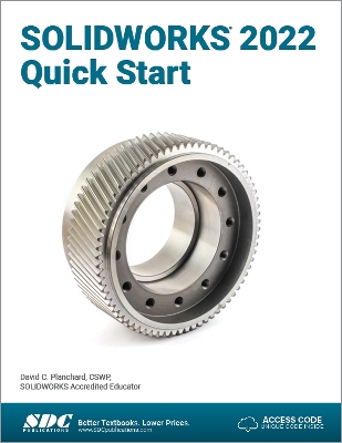 Book cover for SOLIDWORKS 2022 Quick Start