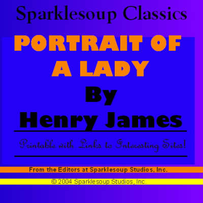 Book cover for The Portrait of a Lady (Sparklesoup Classics)