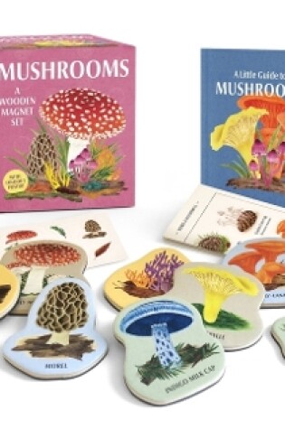 Cover of Mushrooms: A Wooden Magnet Set