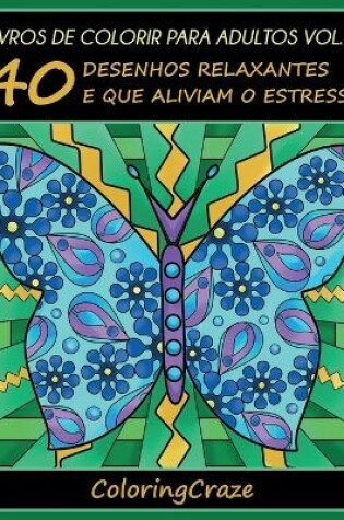 Cover of Livros de colorir para adultos vol. 2