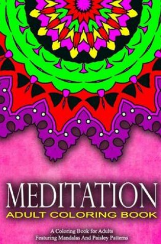 Cover of MEDITATION ADULT COLORING BOOKS - Vol.14