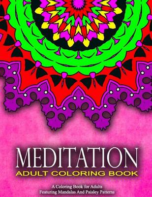 Book cover for MEDITATION ADULT COLORING BOOKS - Vol.14