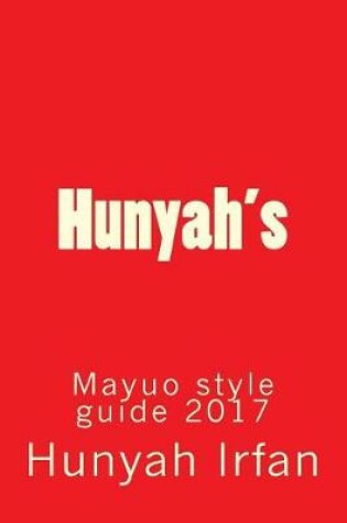 Cover of Hunyah's Mayuo Style Guide 2017