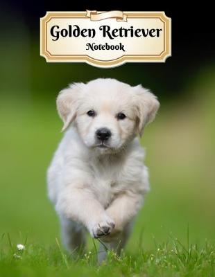 Book cover for Golden Retriever Notebook