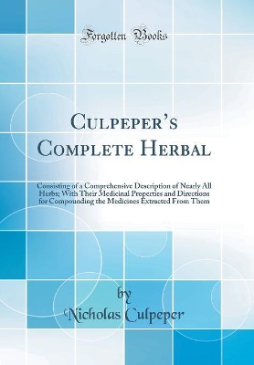 Cover of Culpeper's Complete Herbal