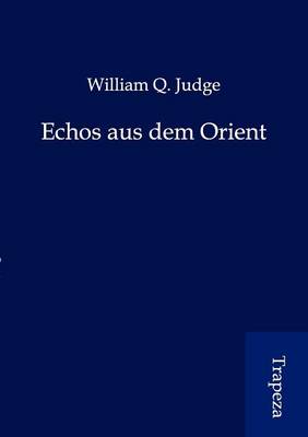 Book cover for Echos Aus Dem Orient