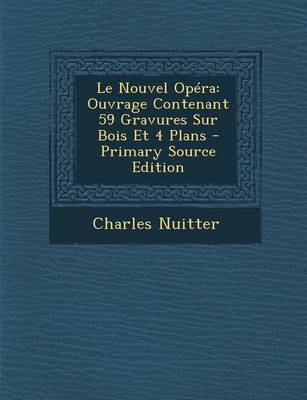 Book cover for Le Nouvel Opera