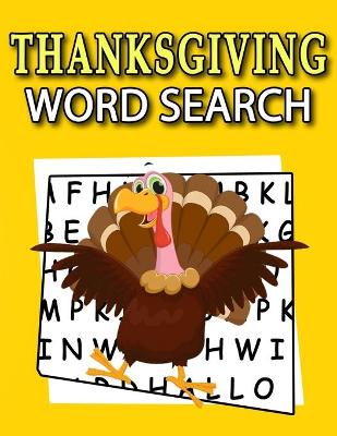 Book cover for Thanksgiving Word Search