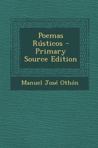 Cover of Poemas Rusticos