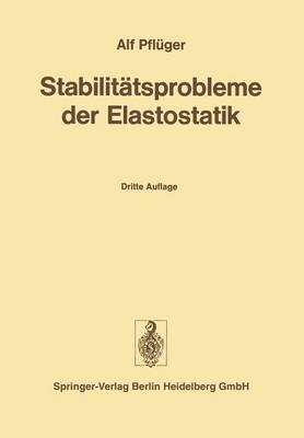 Cover of Stabilitätsprobleme der Elastostatik