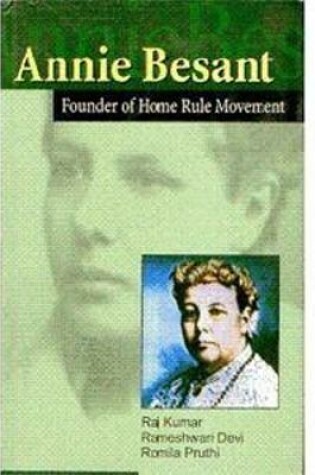 Cover of Annie Besant