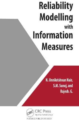 Cover of Reliability Modelling with Information Measures