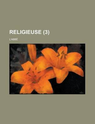 Book cover for Religieuse (3)