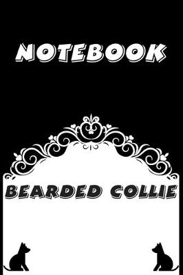 Book cover for Bearded Collie Notebook