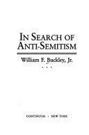 Book cover for In Search of Anti-Semitism