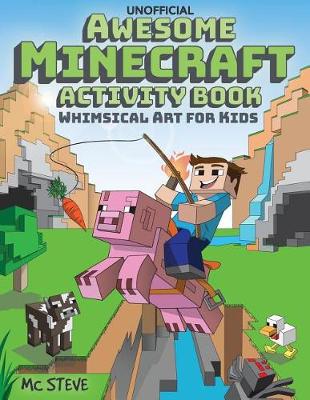 Book cover for Unofficial Awesome Minecraft Activity Book