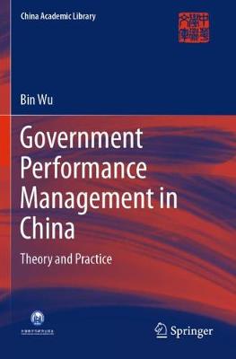 Book cover for Government Performance Management in China