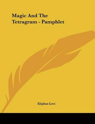 Book cover for Magic and the Tetragram - Pamphlet