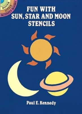 Book cover for Fun with Sun, Star and Moon Stencils