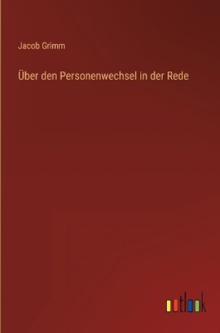 Cover of Über den Personenwechsel in der Rede