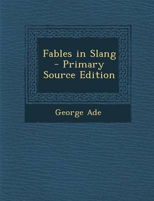 Book cover for Fables in Slang