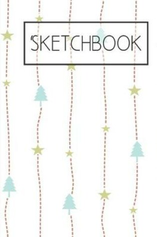 Cover of Christmas Trees and Stars pattern Sketchbook