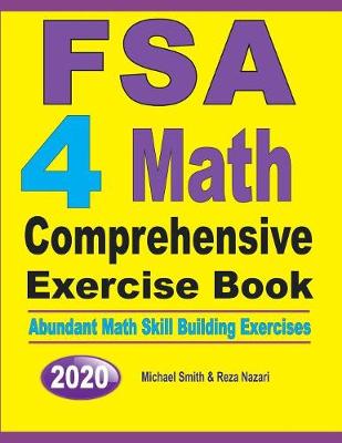 Book cover for FSA 4 Math Comprehensive Exercise Book