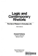 Book cover for Logic and Contemporary Rhetoric