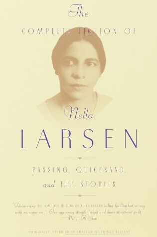 Cover of The Complete Fiction of Nella Larsen