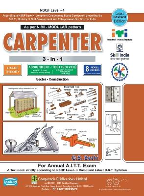 Book cover for Carpenter 3-In-1 Th. & Asst./Model (Sol.) (Nsqf - Modular)